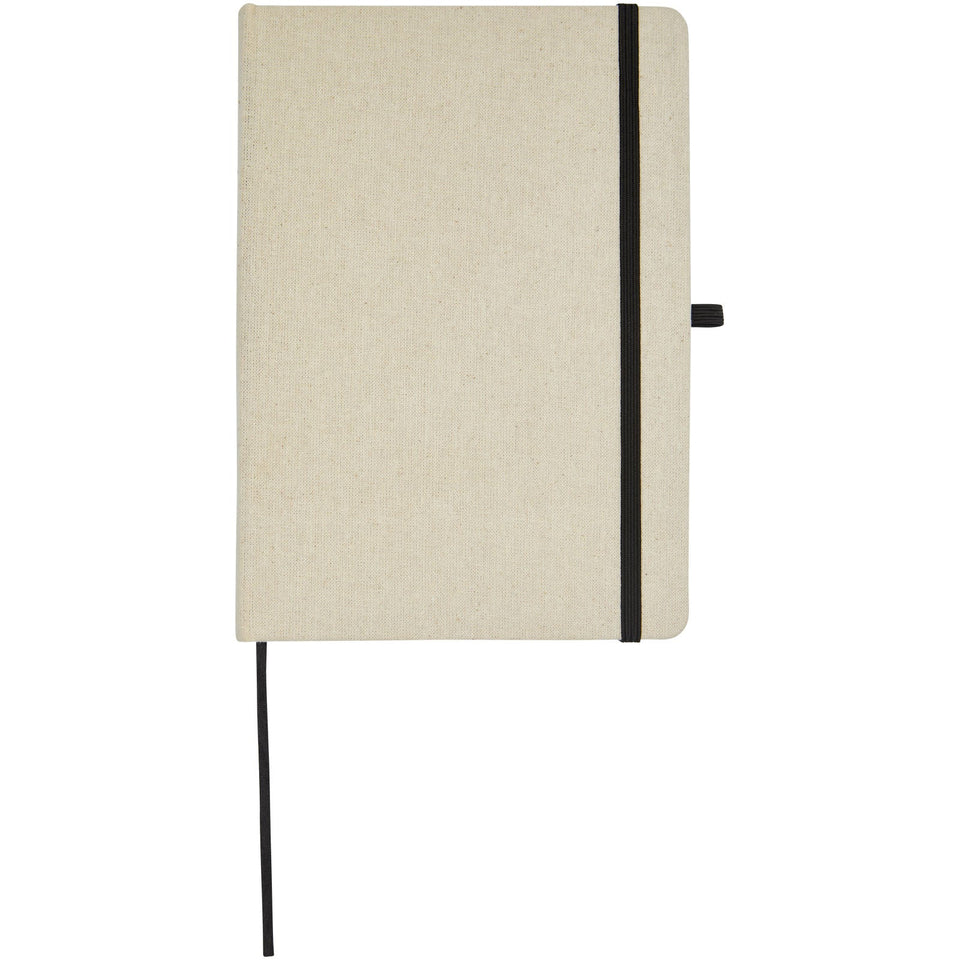 Blocco note in cotone biologico con copertina rigida Tutico personalizzato con logo - Pubblienne