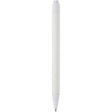 Penna a sfera in carta crush Fabianna (inchiostro nero) personalizzato con logo - Pubblienne