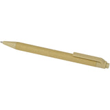 Penna a sfera in carta crush Fabianna (inchiostro nero) personalizzato con logo - Pubblienne