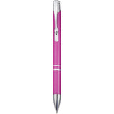 Penna a sfera in alluminio riciclato Moneta (inchiostro nero) personalizzato con logo - Pubblienne