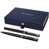 Waterman set penna a sfera e roller Allure (inchiostro nero) personalizzato con logo - Pubblienne