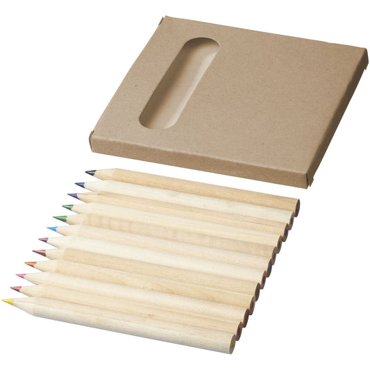 Set di matite per disegnare/colorare da 12 pezzi Artemaa personalizzato con logo - Pubblienne