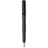 Penna stilografica in alluminio riciclato Lucetta (inchiostro nero) personalizzato con logo - Pubblienne