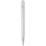 Penna a sfera in plastica destinata all'oceano Thalaasa (inchiostro nero) personalizzato con logo - Pubblienne