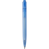 Penna a sfera in plastica destinata all'oceano Thalaasa (inchiostro nero) personalizzato con logo - Pubblienne