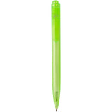 Penna a sfera in plastica destinata all'oceano Thalaasa (inchiostro nero) personalizzato con logo - Pubblienne