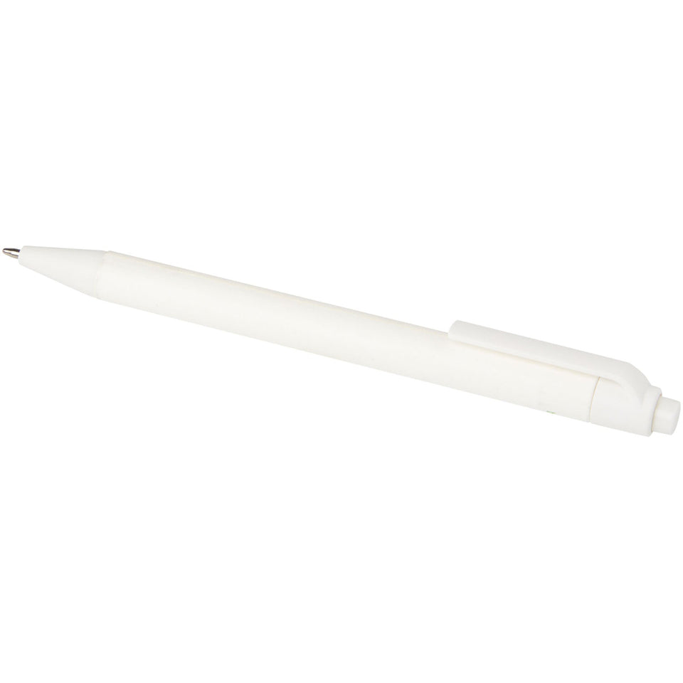 Penna a sfera in carta riciclata monocromatica con finitura opaca Chartik (inchiostro nero) personalizzato con logo - Pubblienne