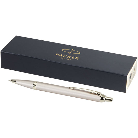 Penna a sfera Parker IM (inchiostro blu) personalizzato con logo - Pubblienne