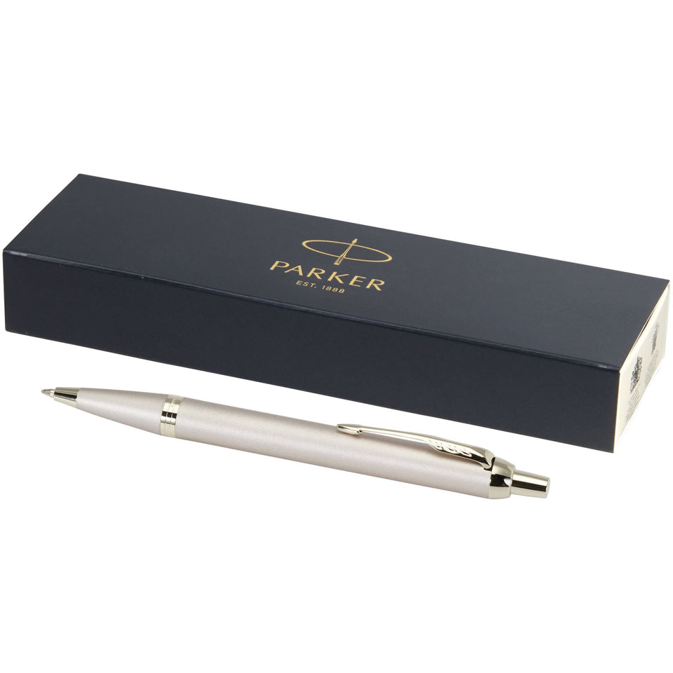 Penna a sfera Parker IM (inchiostro blu) personalizzato con logo - Pubblienne