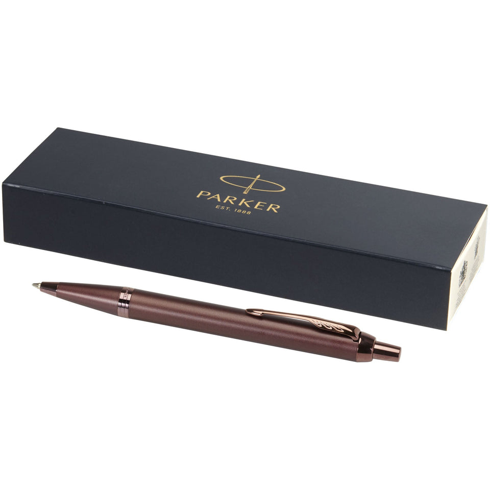 Penna a sfera Parker IM (inchiostro blu) personalizzato con logo - Pubblienne