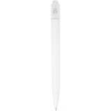 Penna a sfera in plastica destinata all'oceano Thalaasa (inchiostro nero) personalizzato con logo - Pubblienne