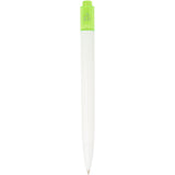 Penna a sfera in plastica destinata all'oceano Thalaasa (inchiostro nero) personalizzato con logo - Pubblienne