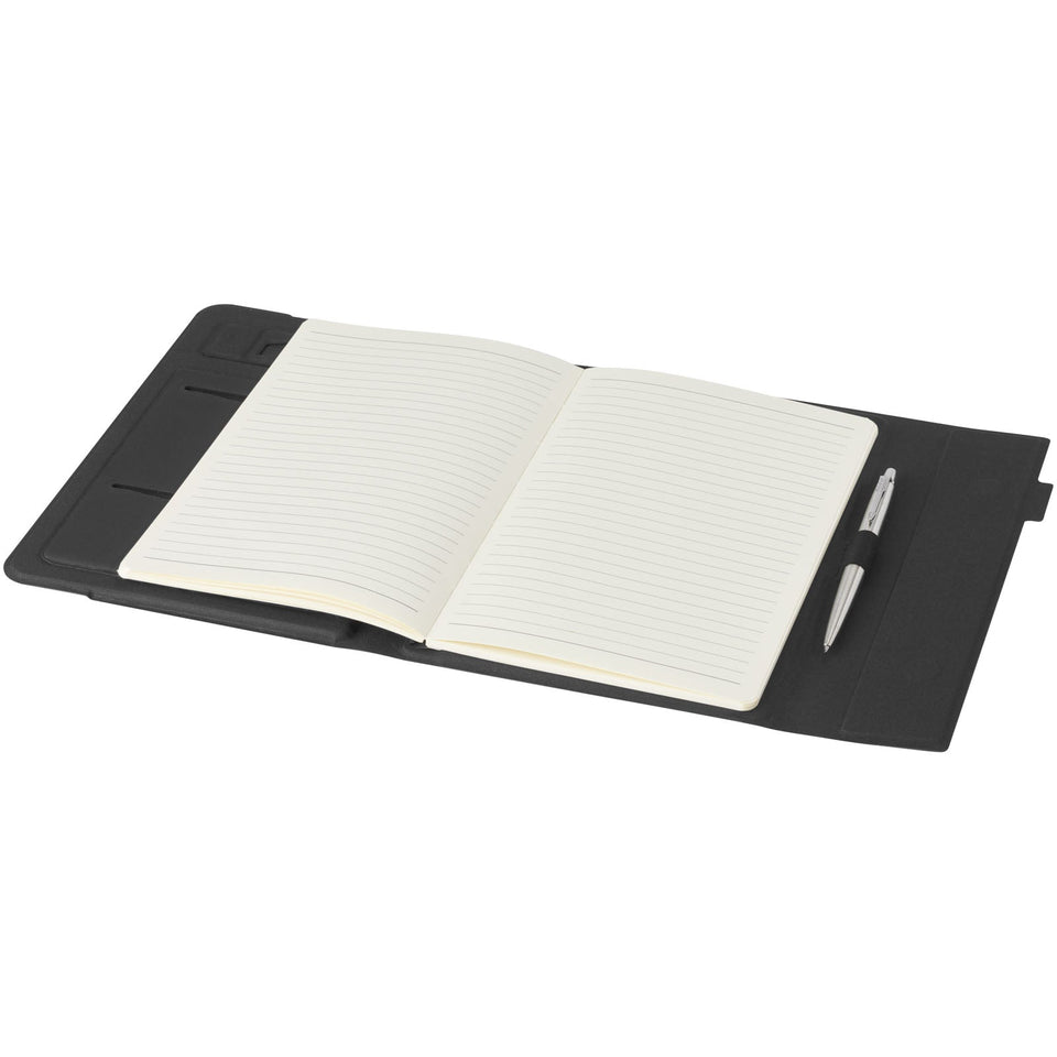 Portadocumenti con blocco per appunti Liberto personalizzato con logo - Pubblienne