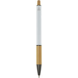 Penna a sfera in alluminio riciclato Darius (inchiostro nero) personalizzato con logo - Pubblienne