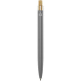 Penna a sfera in alluminio riciclato Nooshin (inchiostro blu) personalizzato con logo - Pubblienne