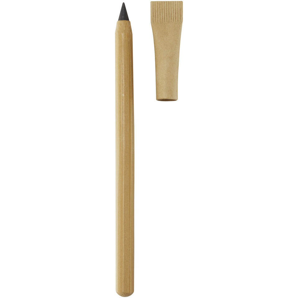 Penna in bambù senza inchiostro Seniko personalizzato con logo - Pubblienne