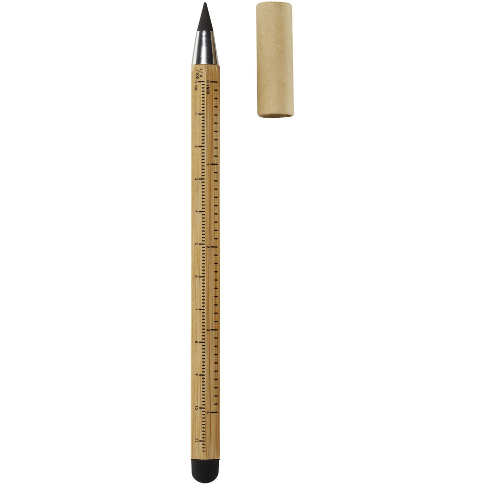 Penna in bambù senza inchiostro Mezuri personalizzato con logo - Pubblienne