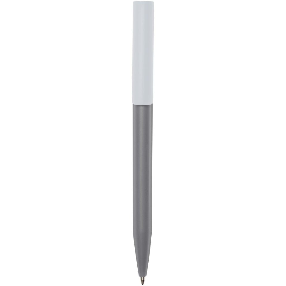 Penna a sfera in plastica riciclata Unix (inchiostro blu) personalizzato con logo - Pubblienne