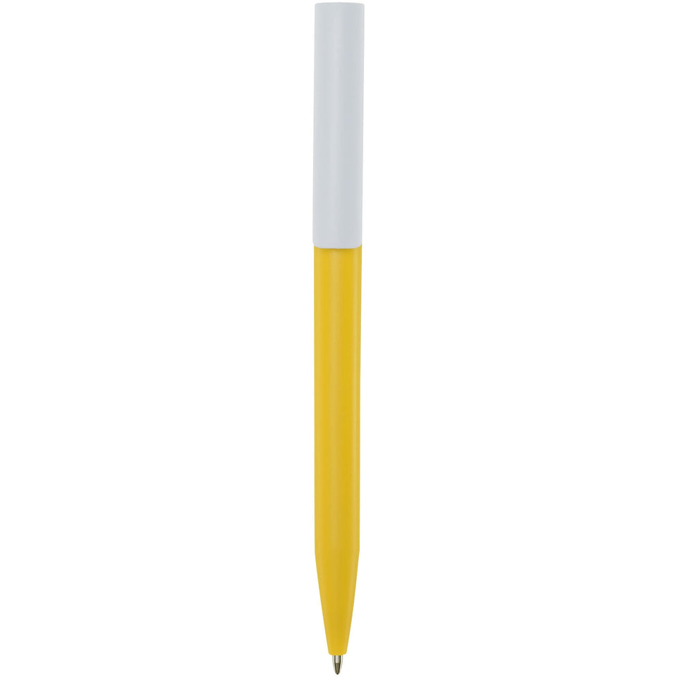 Penna a sfera in plastica riciclata Unix (inchiostro nero) personalizzato con logo - Pubblienne