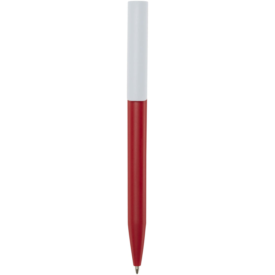 Penna a sfera in plastica riciclata Unix (inchiostro nero) personalizzato con logo - Pubblienne