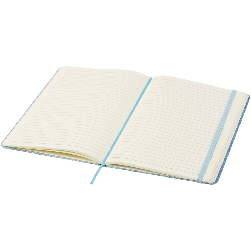 Blocco note formato A5 in cotone Ramona personalizzato con logo - Pubblienne