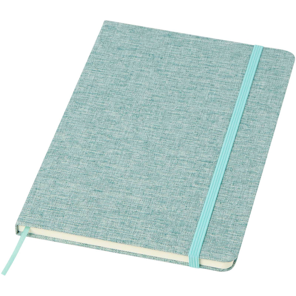 Blocco note formato A5 in cotone Ramona personalizzato con logo - Pubblienne