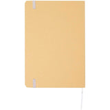 Blocco note formato A5 con copertina rigida di cartone riciclato Nelida personalizzato con logo - Pubblienne