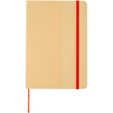 Blocco note formato A5 con copertina rigida di cartone riciclato Nelida personalizzato con logo - Pubblienne