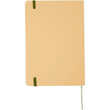 Blocco note formato A5 con copertina rigida di cartone riciclato Nelida personalizzato con logo - Pubblienne