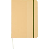 Blocco note formato A5 con copertina rigida di cartone riciclato Nelida personalizzato con logo - Pubblienne