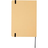 Blocco note formato A5 con copertina rigida di cartone riciclato Nelida personalizzato con logo - Pubblienne