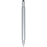 Penna multifunzione in alluminio riciclato Dora (inchiostro nero) personalizzato con logo - Pubblienne