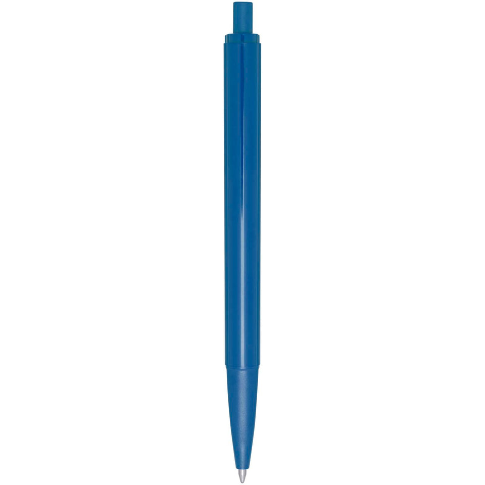 Penna a sfera in plastica riciclata Elsa (inchiostro nero) personalizzato con logo - Pubblienne