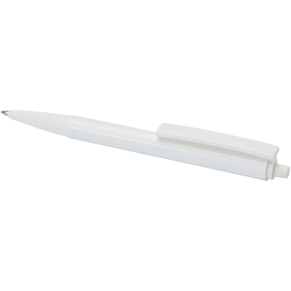 Penna a sfera in plastica riciclata Elsa (inchiostro blu) personalizzato con logo - Pubblienne