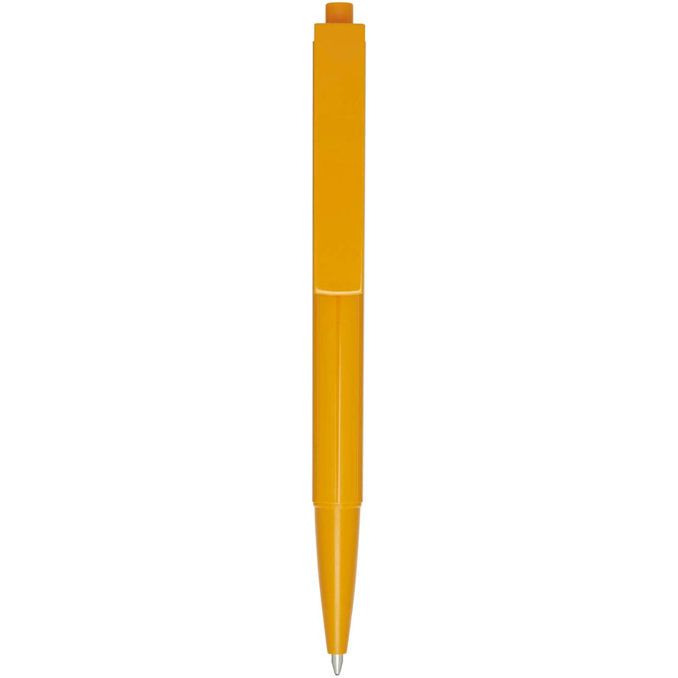 Penna a sfera in plastica riciclata Elsa (inchiostro blu) personalizzato con logo - Pubblienne