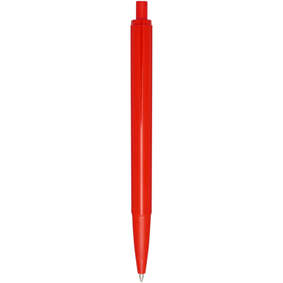 Penna a sfera in plastica riciclata Elsa (inchiostro blu) personalizzato con logo - Pubblienne