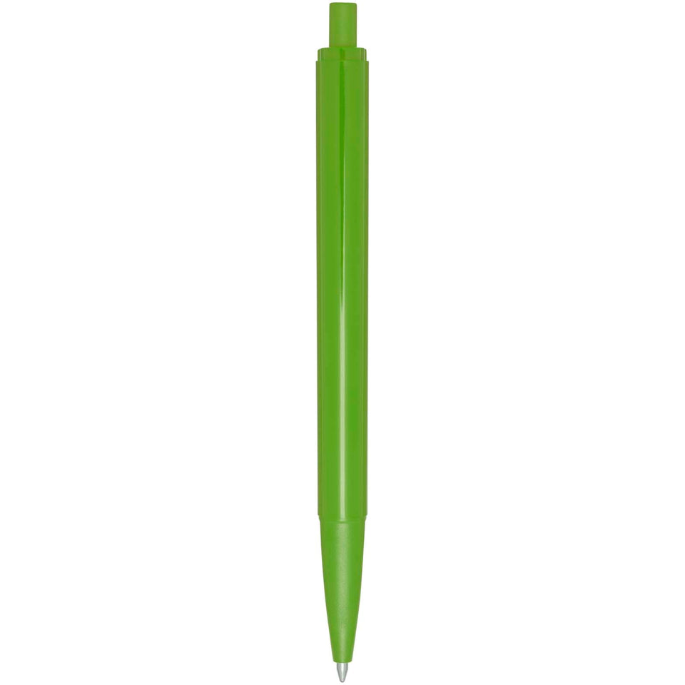 Penna a sfera in plastica riciclata Elsa (inchiostro blu) personalizzato con logo - Pubblienne