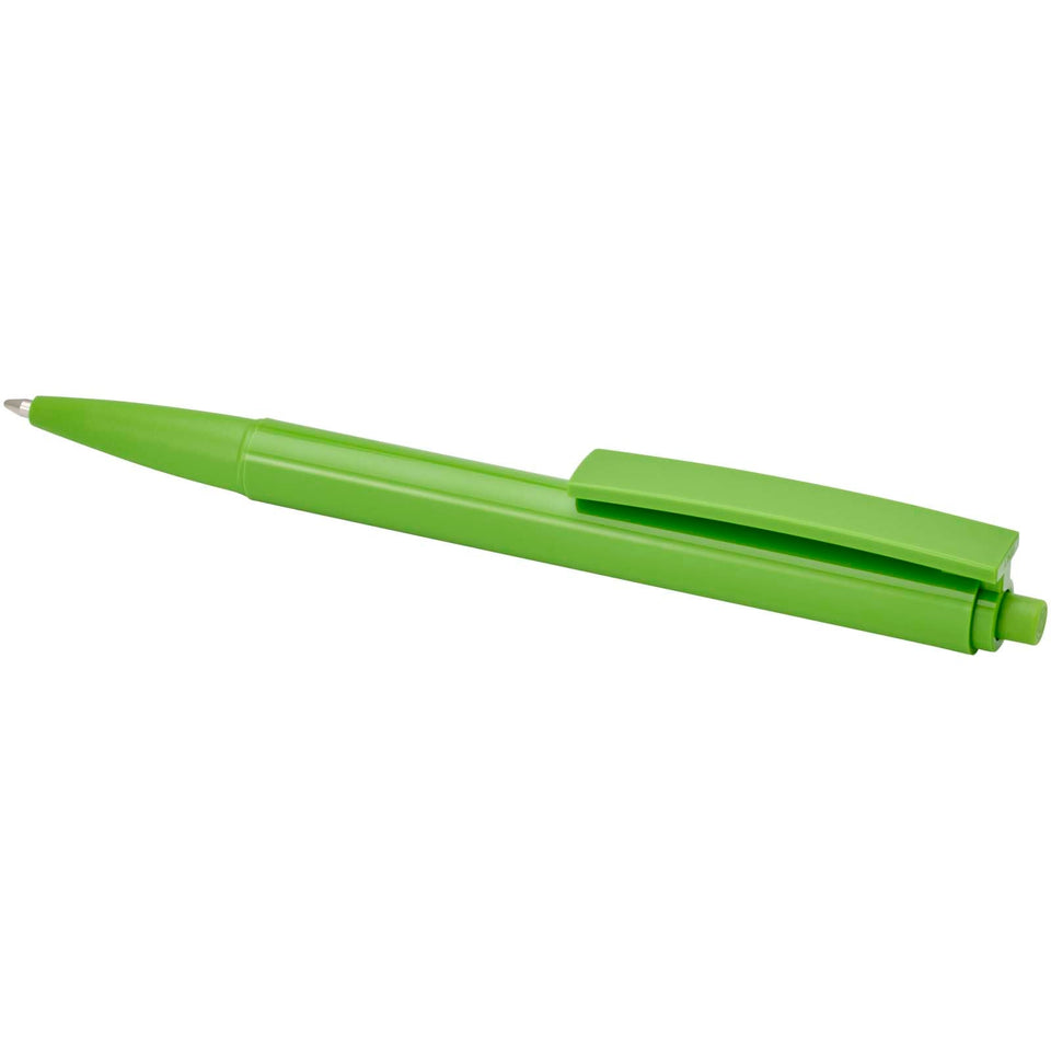 Penna a sfera in plastica riciclata Elsa (inchiostro blu) personalizzato con logo - Pubblienne