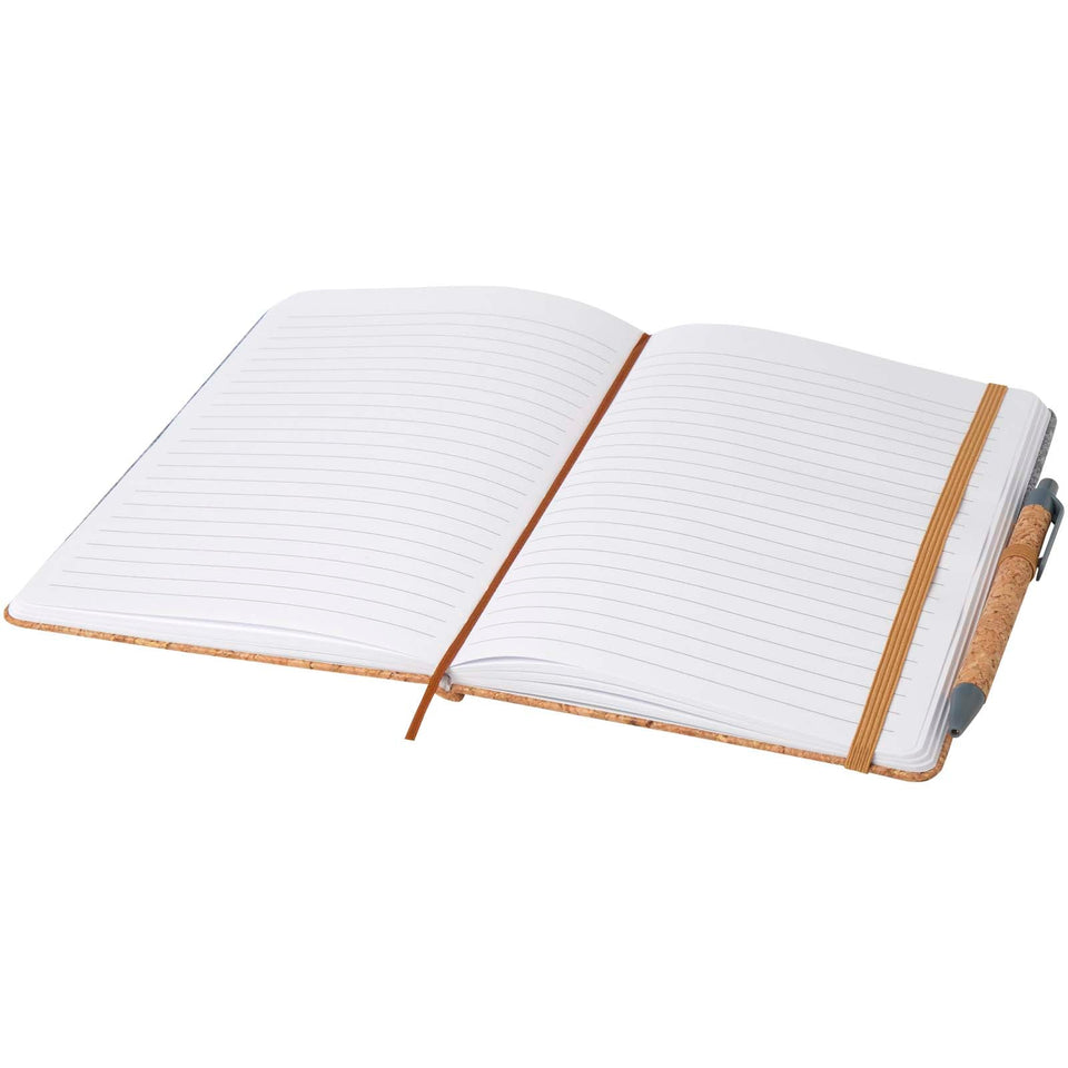 Blocco note formato A5 con copertina rigida Veronica personalizzato con logo - Pubblienne