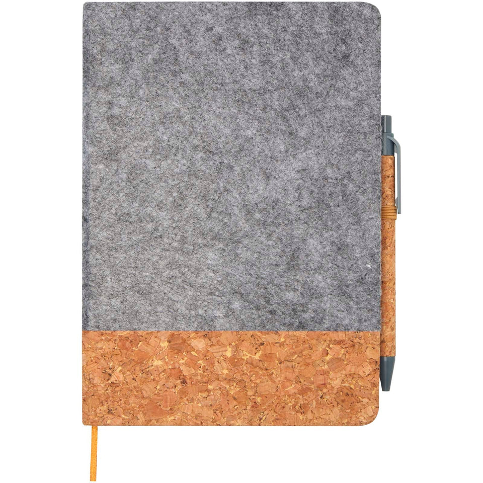 Blocco note formato A5 con copertina rigida Veronica personalizzato con logo - Pubblienne