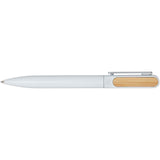 Penna a sfera in alluminio riciclato Blanca (inchiostro nero) personalizzato con logo - Pubblienne