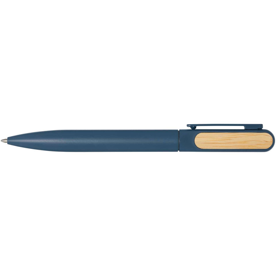 Penna a sfera in alluminio riciclato Blanca (inchiostro nero) personalizzato con logo - Pubblienne