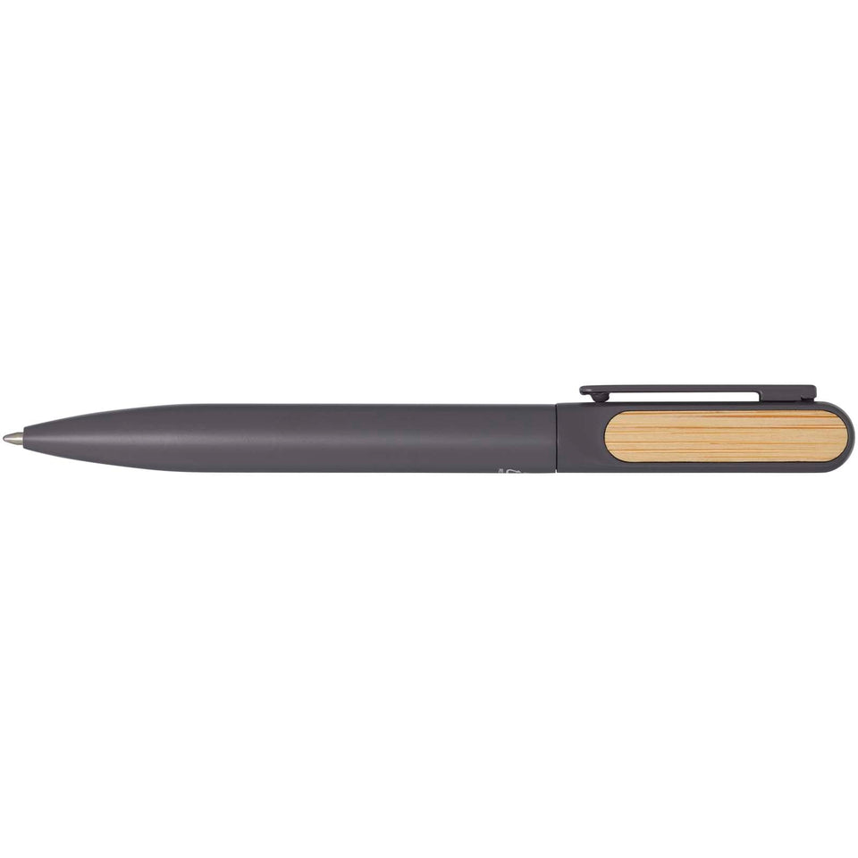 Penna a sfera in alluminio riciclato Blanca (inchiostro nero) personalizzato con logo - Pubblienne