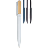 Penna a sfera in alluminio riciclato Blanca (inchiostro nero) personalizzato con logo - Pubblienne