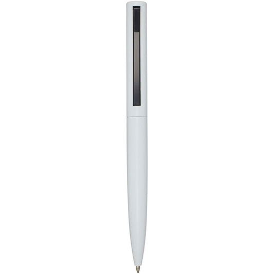 Penna a sfera in alluminio riciclato Juana (inchiostro nero) personalizzato con logo - Pubblienne