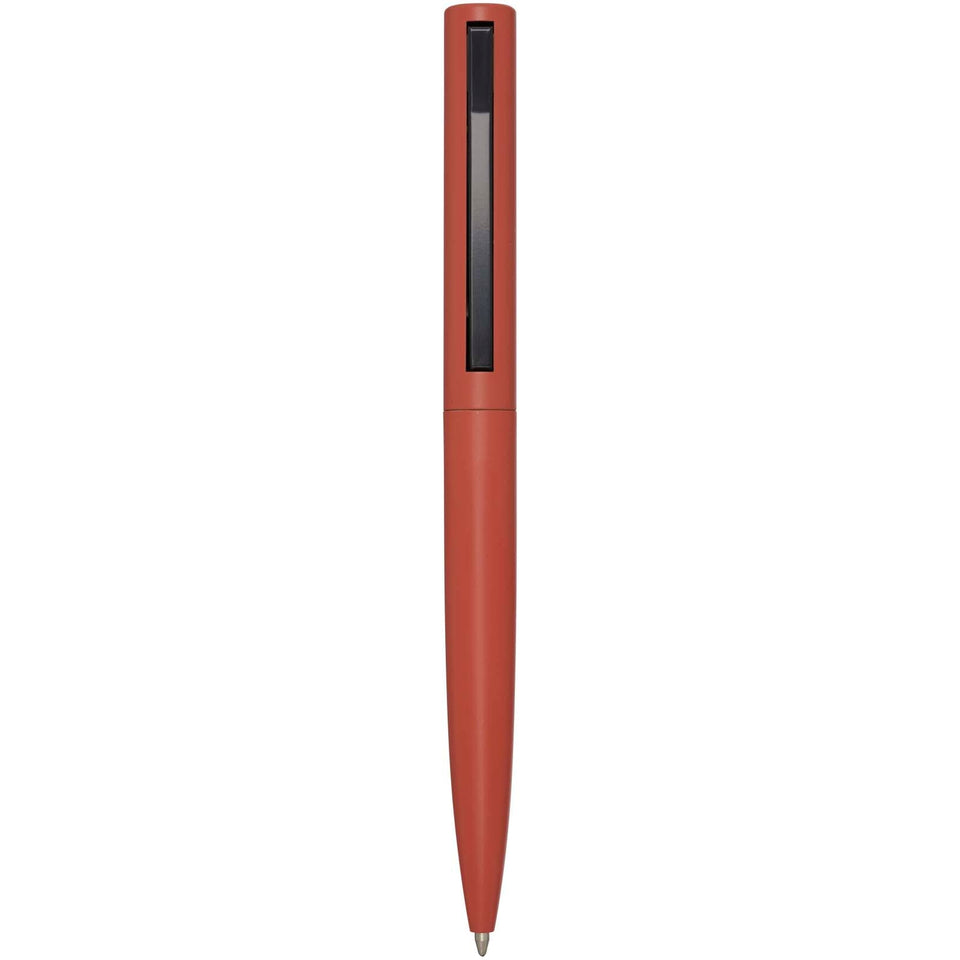 Penna a sfera in alluminio riciclato Juana (inchiostro nero) personalizzato con logo - Pubblienne