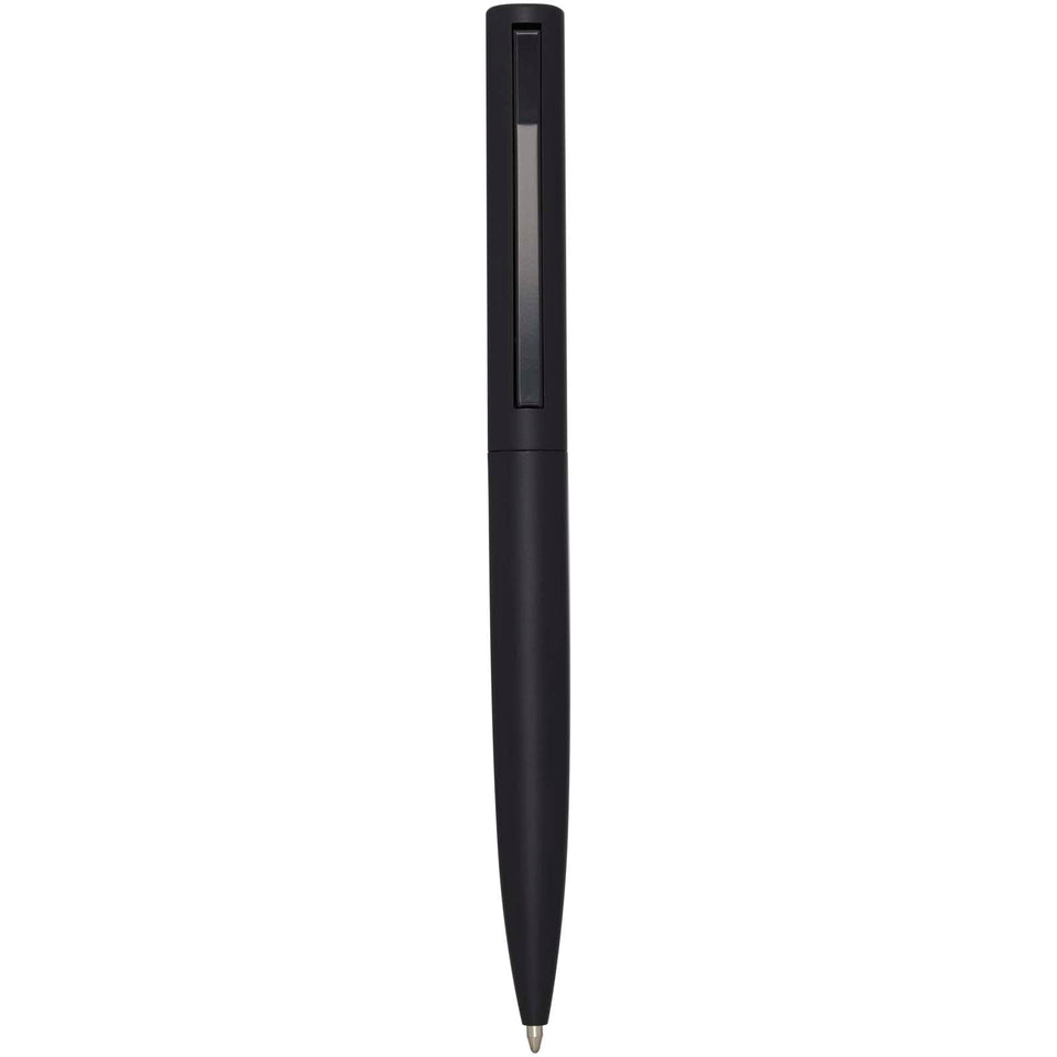 Penna a sfera in alluminio riciclato Juana (inchiostro nero) personalizzato con logo - Pubblienne