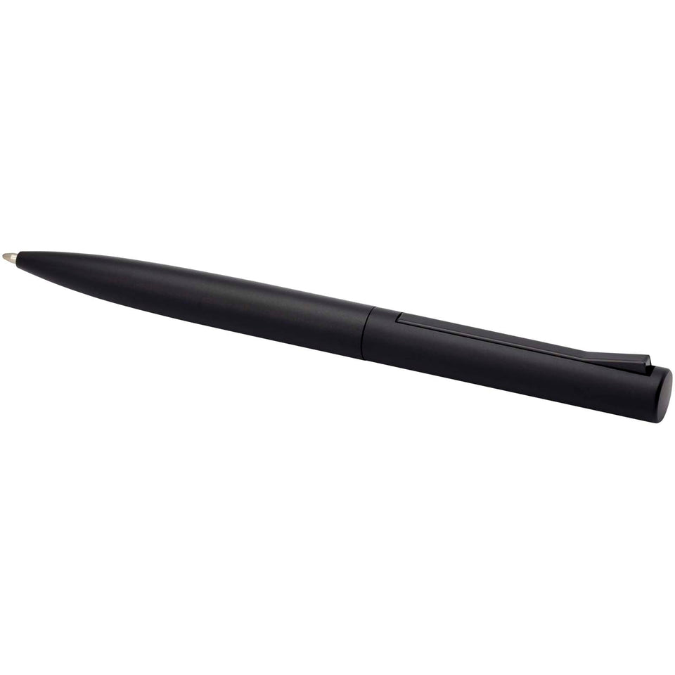 Penna a sfera in alluminio riciclato Juana (inchiostro nero) personalizzato con logo - Pubblienne