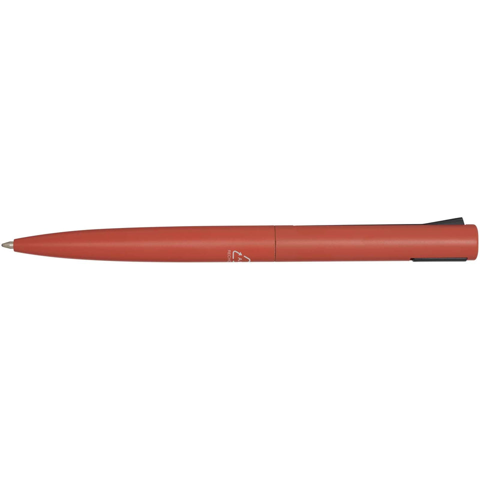 Penna a sfera in alluminio riciclato Juana (inchiostro blu) personalizzato con logo - Pubblienne