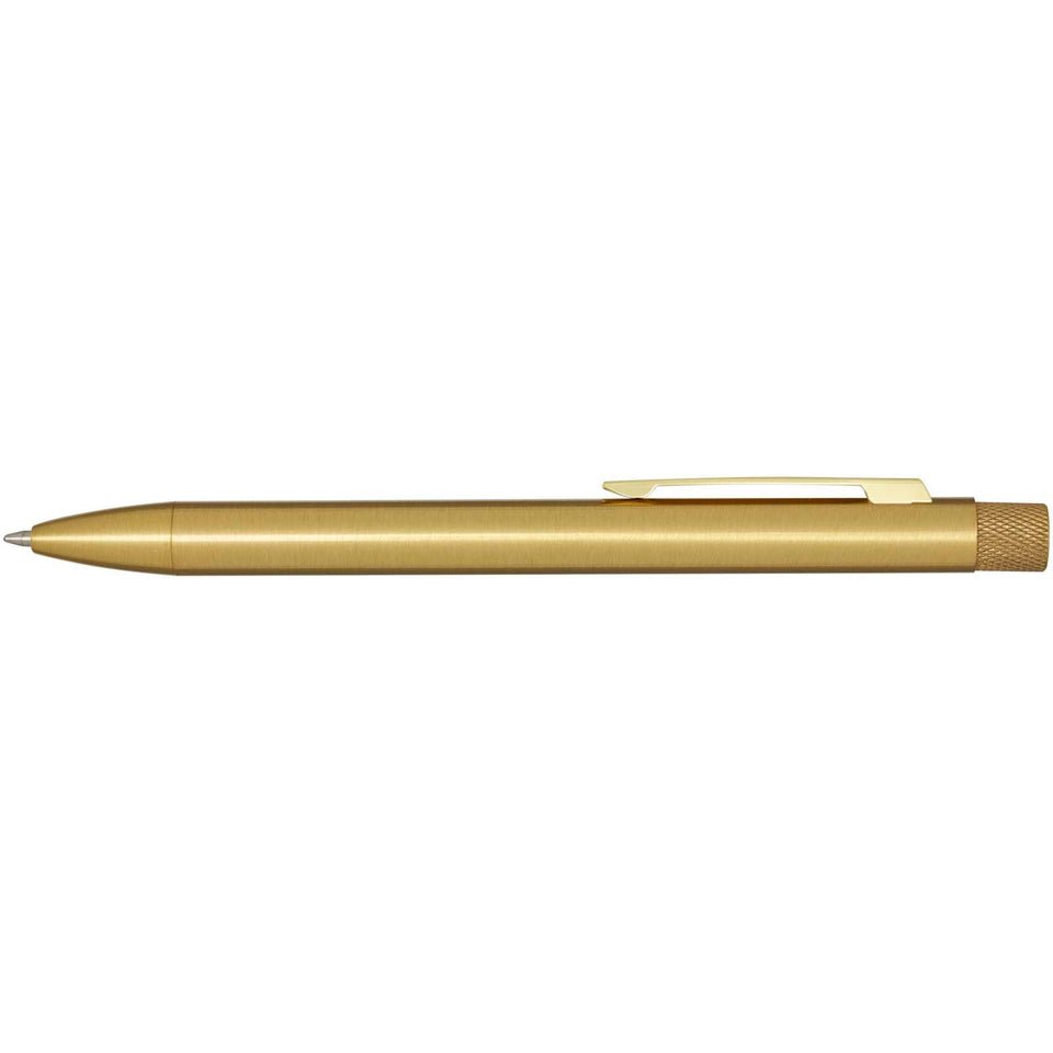 Penna a sfera in ottone riciclato Beatriz (inchiostro nero) personalizzato con logo - Pubblienne